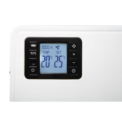 Immax NEO 07760L - Електрически конвектор 1000/1300/2300W LCD/таймер/TURBO/термостат Wi-Fi Tuya + д.у.