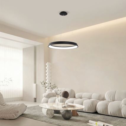 Immax NEO - LED Димируем висящ полилей LIMITADO LED/39W/230V 60см черен Tuya