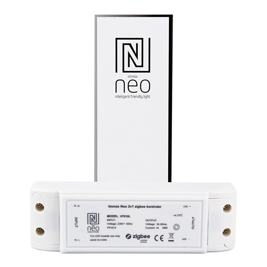 Immax NEO - Свързващо устройство 2в1 38W/230V ZigBee Tuya