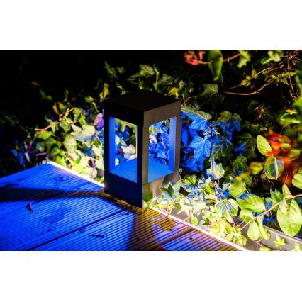 Immax NEO 07902L - LED RGB+CCT Димируем екстериорен лампа NEO LITE CUBE LED/10W/230V 2700-6500K IP67 Wi-Fi Tuya черен