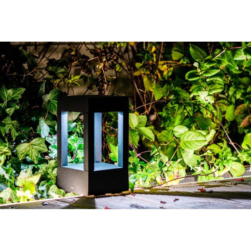 Immax NEO 07902L - LED RGB+CCT Димируем екстериорен лампа NEO LITE CUBE LED/10W/230V 2700-6500K IP67 Wi-Fi Tuya черен