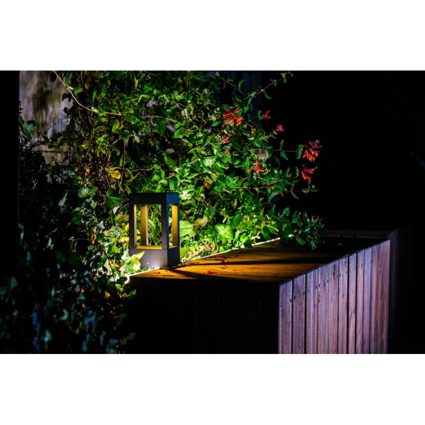 Immax NEO 07902L - LED RGB+CCT Димируем екстериорен лампа NEO LITE CUBE LED/10W/230V 2700-6500K IP67 Wi-Fi Tuya черен