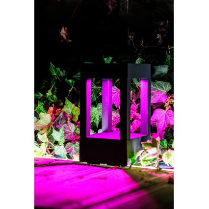 Immax NEO 07902L - LED RGB+CCT Димируем екстериорен лампа NEO LITE CUBE LED/10W/230V 2700-6500K IP67 Wi-Fi Tuya черен