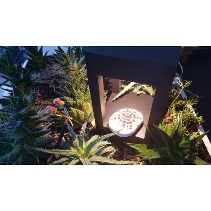 Immax NEO 07902L - LED RGB+CCT Димируем екстериорен лампа NEO LITE CUBE LED/10W/230V 2700-6500K IP67 Wi-Fi Tuya черен