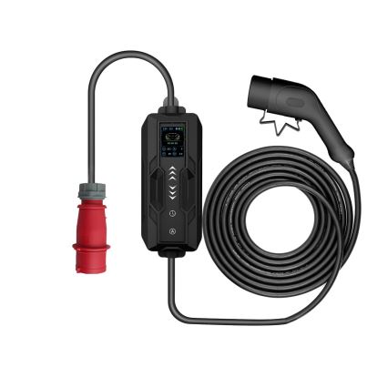 Immax - Преносима зарядна станция за електромобили EV AC Type 2 32A/380V 22kW 5м + калъф