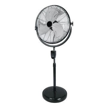 Индустриален подов вентилатор 100W/230V Ø46 cm черен