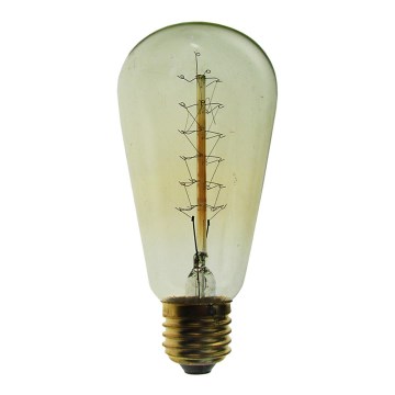 Индустриална декоративна димируема крушка SELEBY ST64 E27/40W/230V 2200K