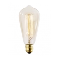 Индустриална декоративна димируема крушка SELEBY ST64 E27/40W/230V 2200K