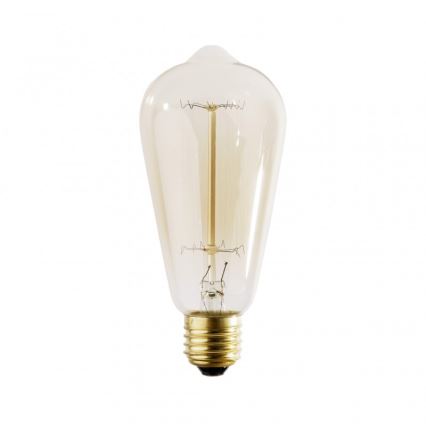 Индустриална декоративна димируема крушка SELEBY ST64 E27/40W/230V 2200K