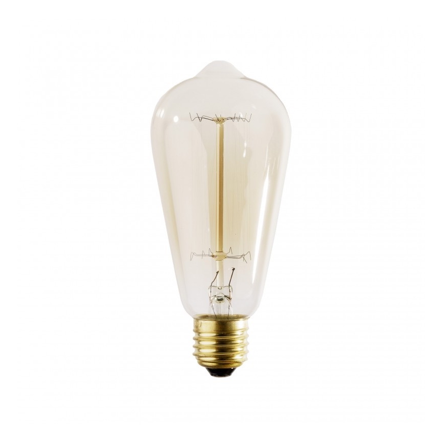 Индустриална декоративна димируема крушка SELEBY ST64 E27/40W/230V 2200K