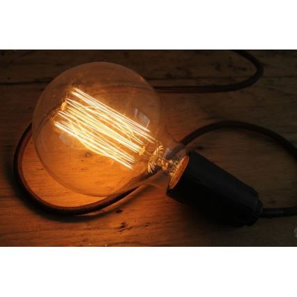 Индустриална декоративна димируема крушка SELRED G125 E27/60W/230V 2200K 120 lm