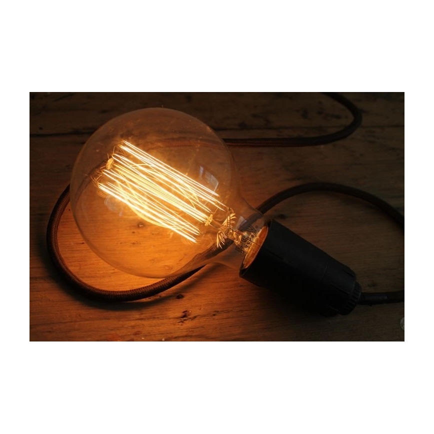 Индустриална декоративна димируема крушка SELRED G125 E27/60W/230V 2200K 120 lm
