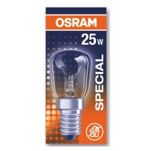 Индустриална димируема крушка за хладилник SPECIAL T26 E14/25W/230V 2700K - Osram
