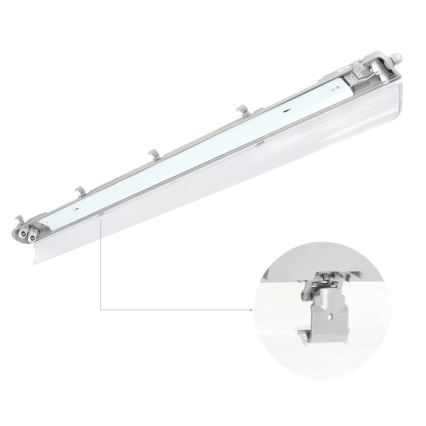 Индустриална флуоресцентна лампа HERMIC T8 2xG13/18W/230V IP65