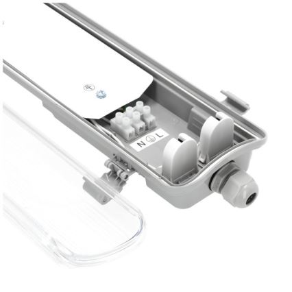 Индустриална флуоресцентна лампа HERMIC T8 2xG13/18W/230V IP65