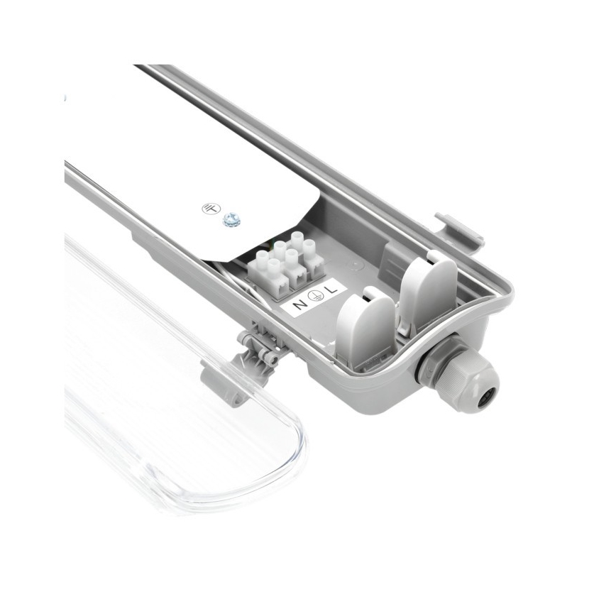 Индустриална флуоресцентна лампа HERMIC T8 2xG13/18W/230V IP65