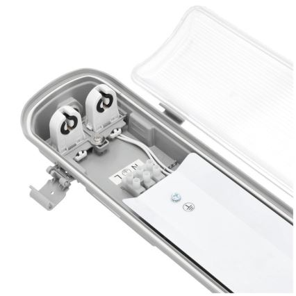 Индустриална флуоресцентна лампа HERMIC T8 2xG13/18W/230V IP65