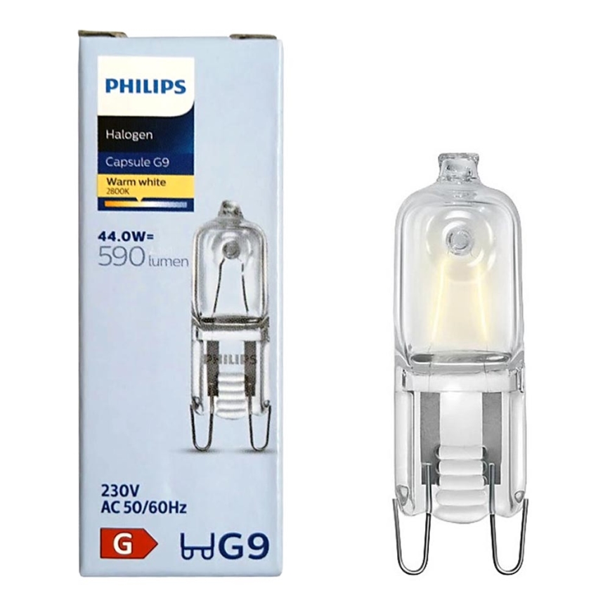 Индустриална крушка Philips G9/44W/230V 2800K