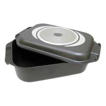 Индукционна тава 2 в 1 TORO 9 л 42x25 см черна