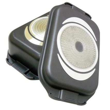Индукционна тава 2 в 1 TORO 9 л 42x25 см черна