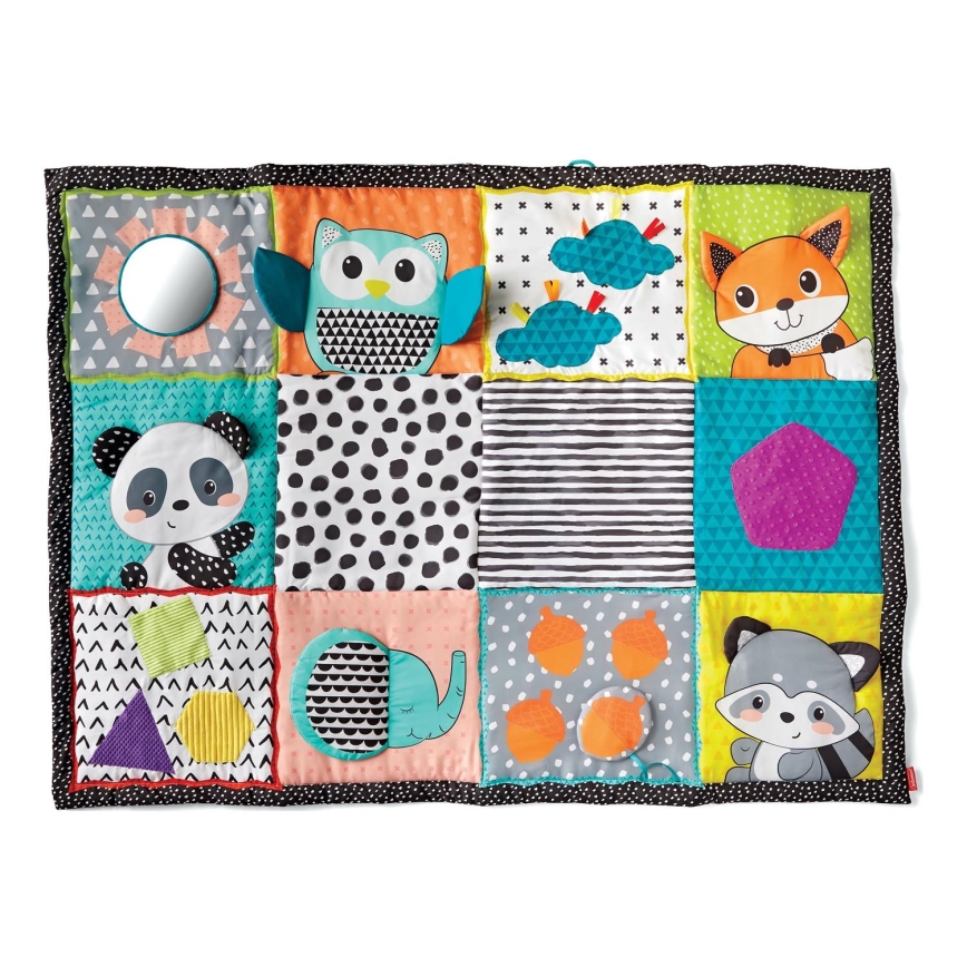 Infantino - Детско килимче за игра MAXI ZOO