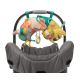Infantino - Детско одеяло за игра с трапец 4в1 Zoo