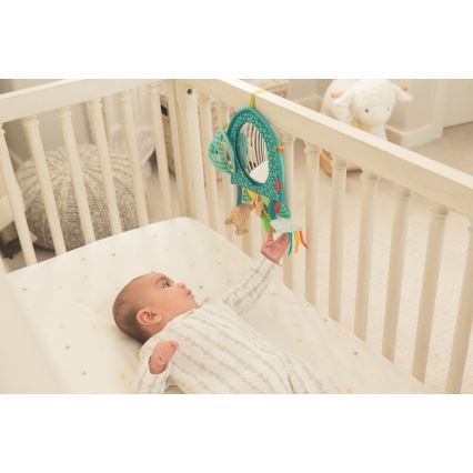 Infantino - Висяща играчка с активности и огледало слон