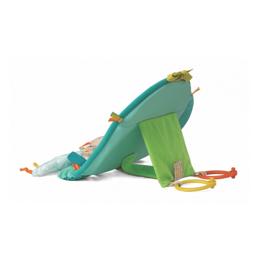 Infantino - Висяща играчка с активности и огледало слон