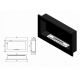 InFire - BIO камина за вграждане 90x50 см 3kW черна