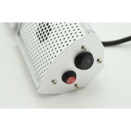 Инфрачервен нагревател 1000/2000W/230V IP55 + дистанционно управление