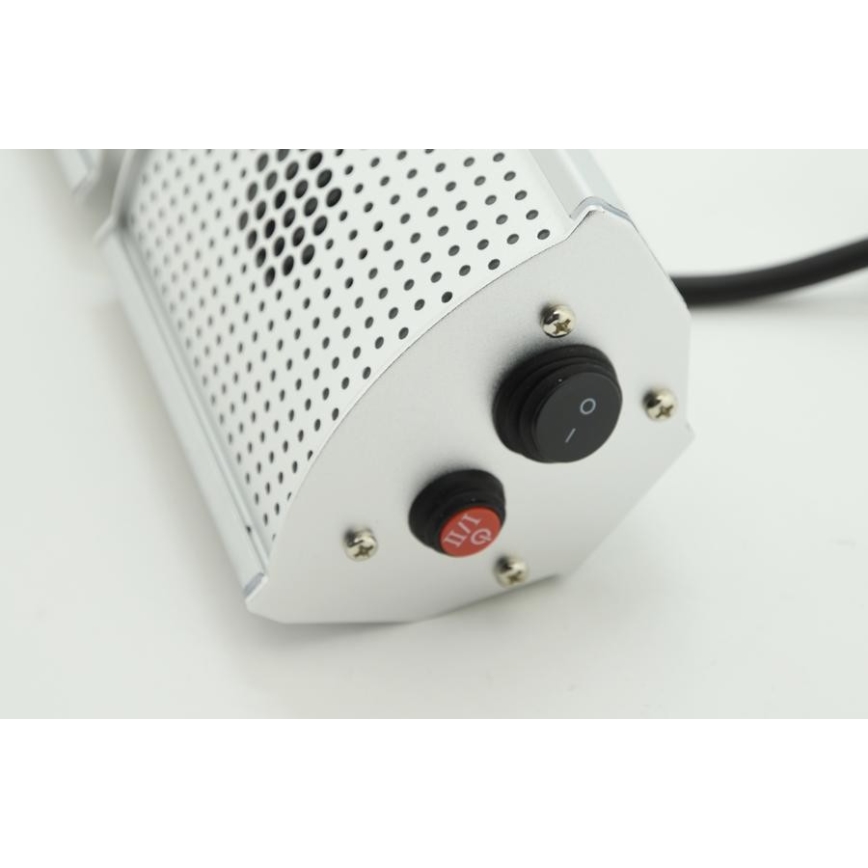 Инфрачервен нагревател 1000/2000W/230V IP55 + дистанционно управление