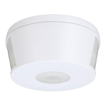 Инфрачервен сензор за движение 360° 230V бял