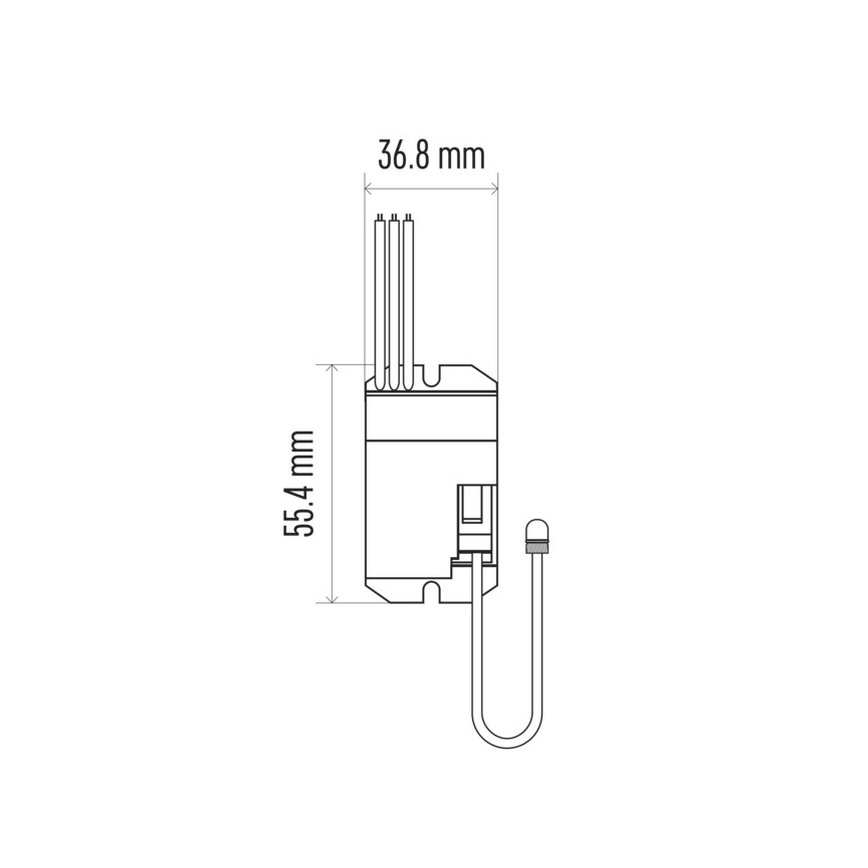 Инфрачервен сензор за движение PIR B 800W / 230V