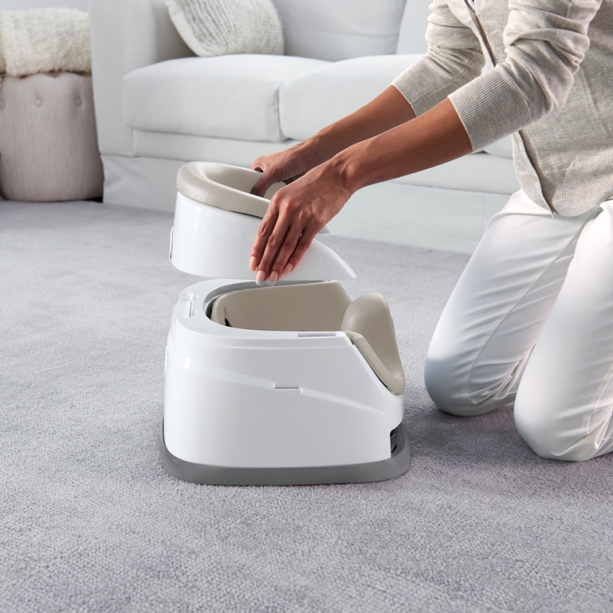 Ingenuity - Седалка за детски стол 2в1 BABY BASE бежова