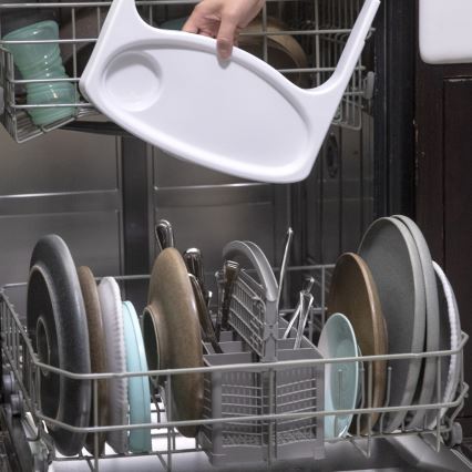 Ingenuity - Седалка за детски стол 2в1 BABY BASE бежова