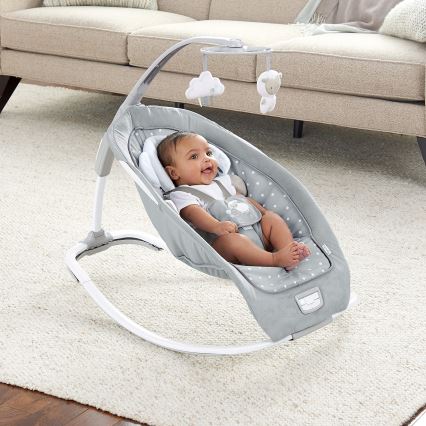 Ingenuity - Бебешка люлка с мелодия CUDDLE LAMB 3xLR14