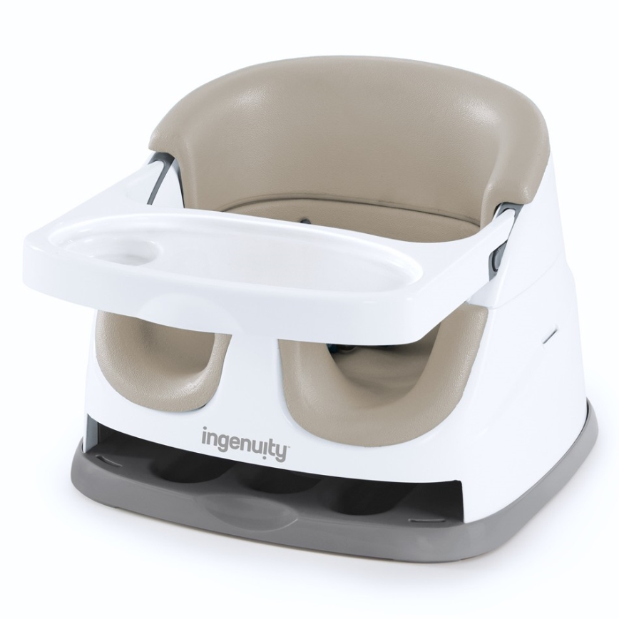 Ingenuity - Booster seat 2в1 BABY BASE бежов