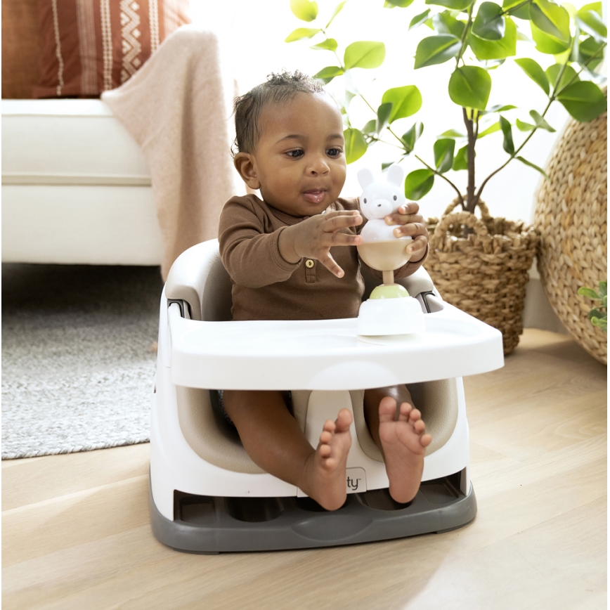 Ingenuity - Booster seat 2в1 BABY BASE бежов