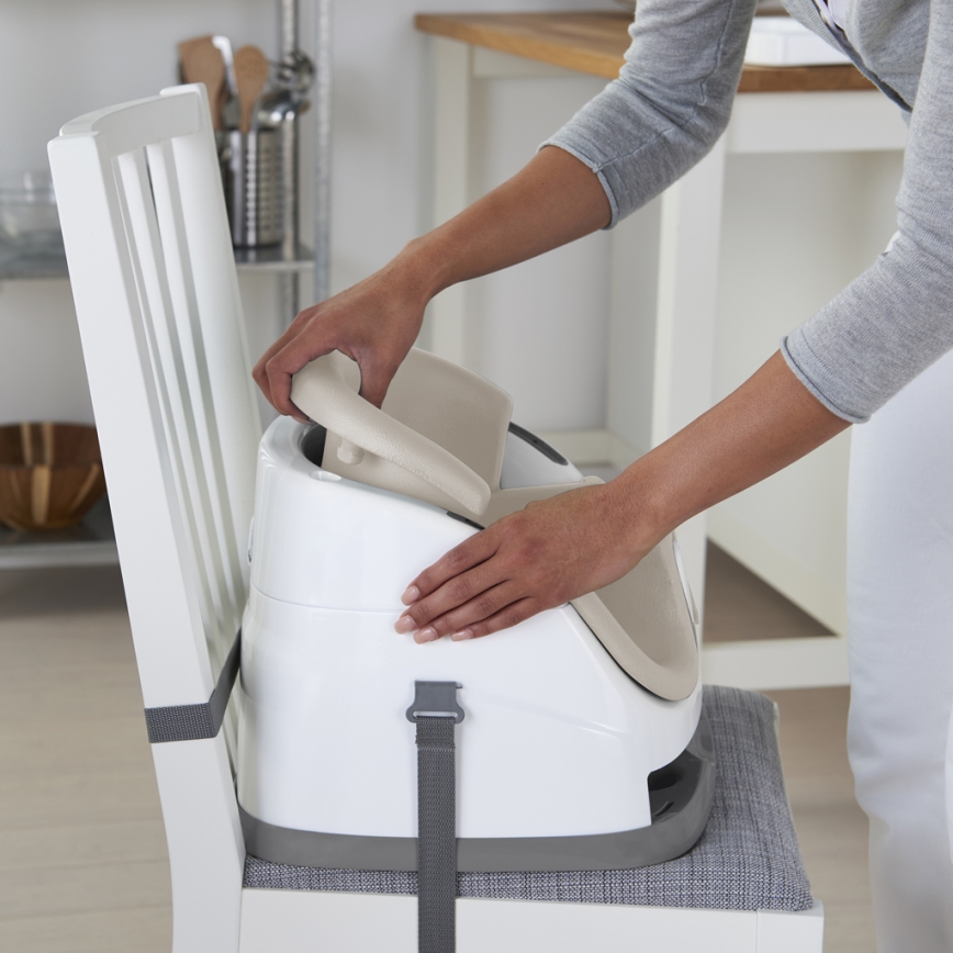 Ingenuity - Booster seat 2в1 BABY BASE бежов