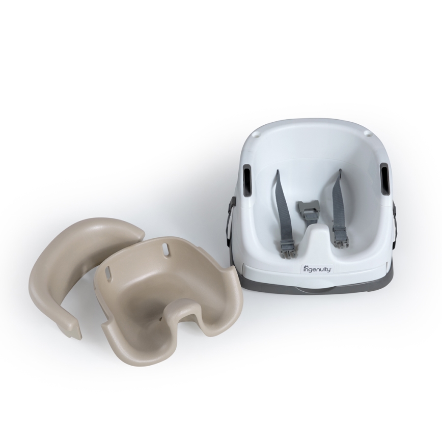 Ingenuity - Booster seat 2в1 BABY BASE бежов