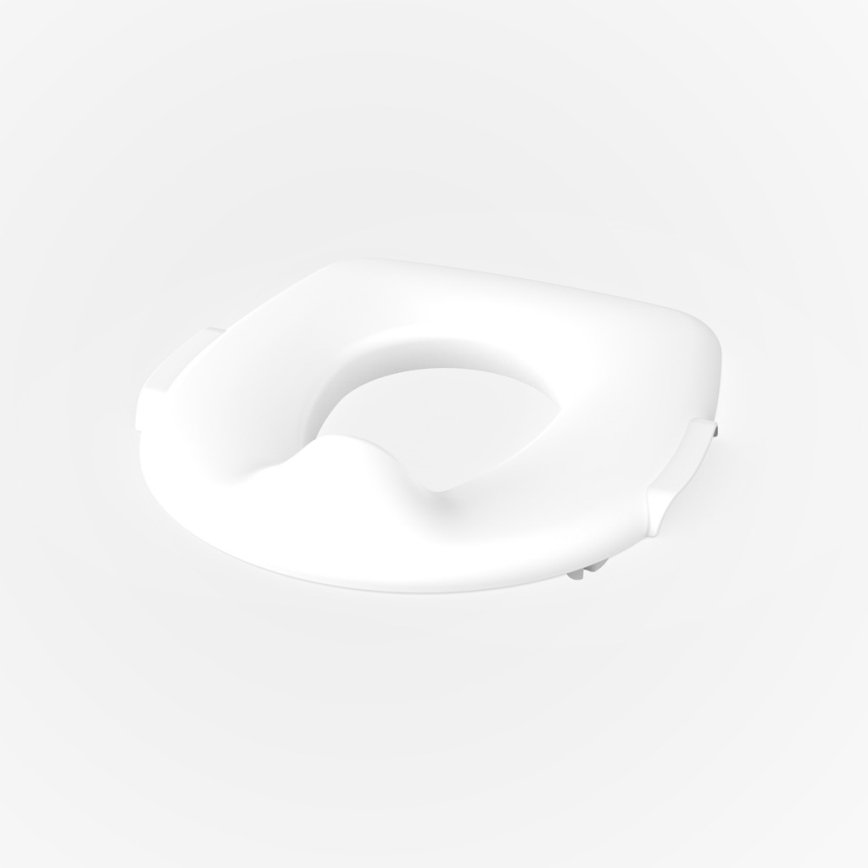 Ingenuity - Детска тоалетна с звук MY SIZE бяла 2xAAA