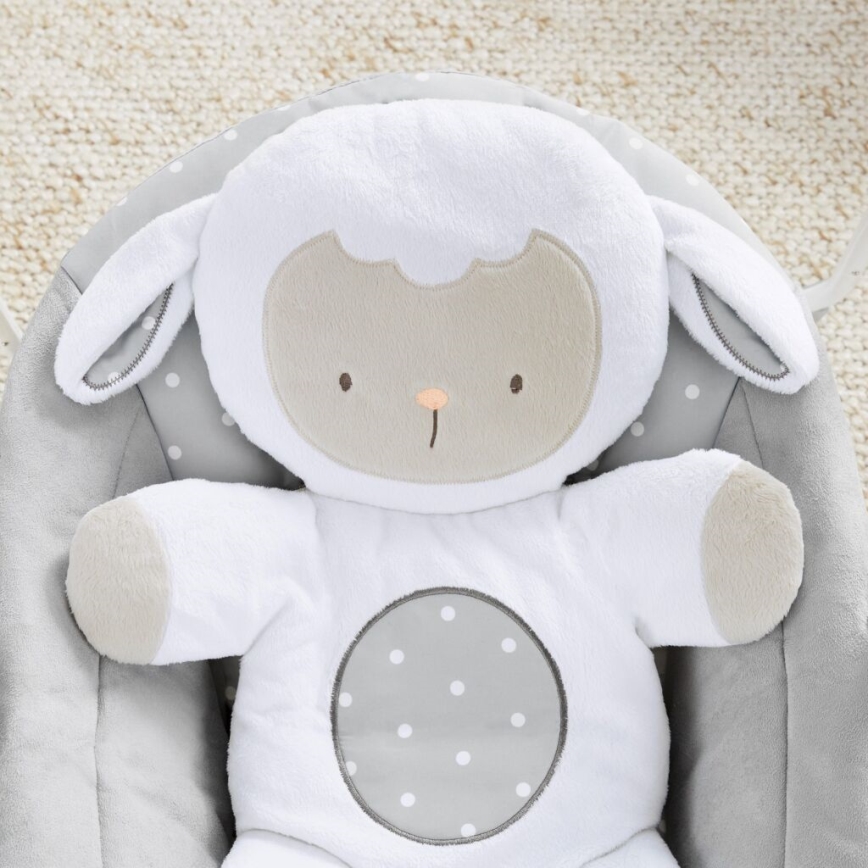 Ingenuity - Детски люлка с мелодия CUDDLE LAMB 4xLR14