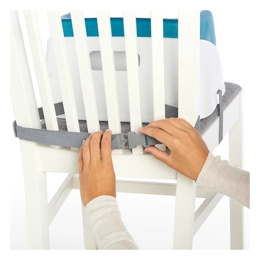 Ingenuity - Повдигащо столче за трапезна маса 2в1 SMARTCLEAN TODDLER синьо