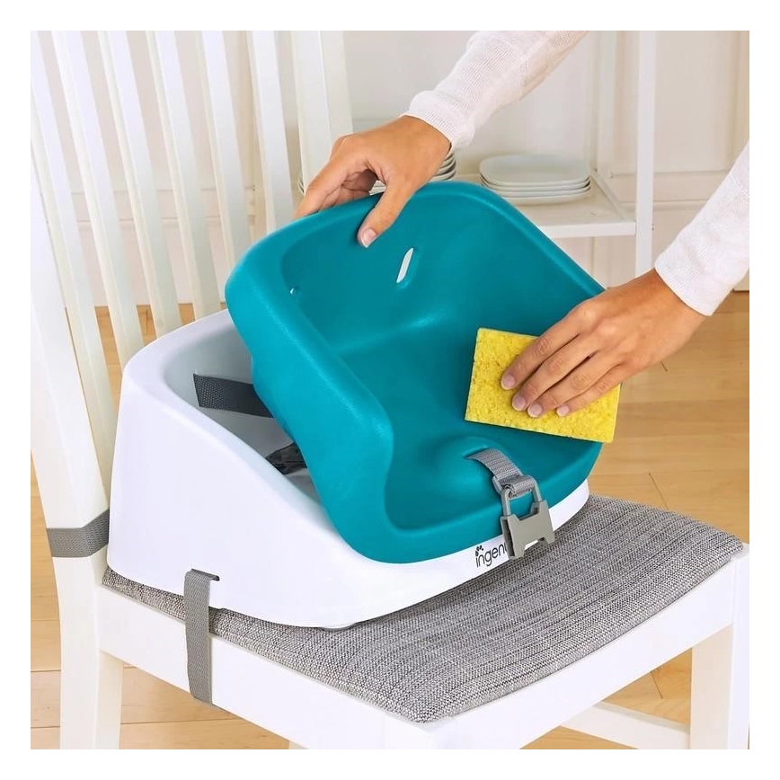Ingenuity - Повдигащо столче за трапезна маса 2в1 SMARTCLEAN TODDLER синьо