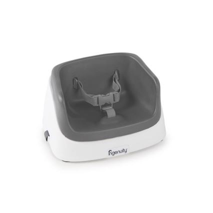 Ingenuity - Повдигащо столче за трапезна маса 2в1 SMARTCLEAN TODDLER сиво