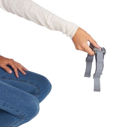 Ingenuity - Повдигащо столче за трапезна маса 2в1 SMARTCLEAN TODDLER сиво