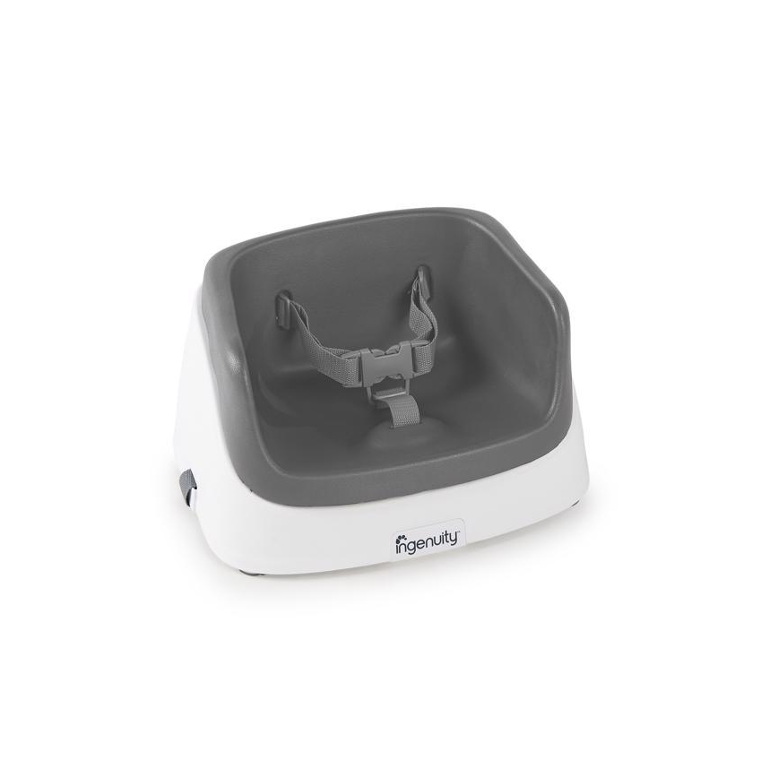 Ingenuity - Повдигащо столче за трапезна маса 2в1 SMARTCLEAN TODDLER сиво