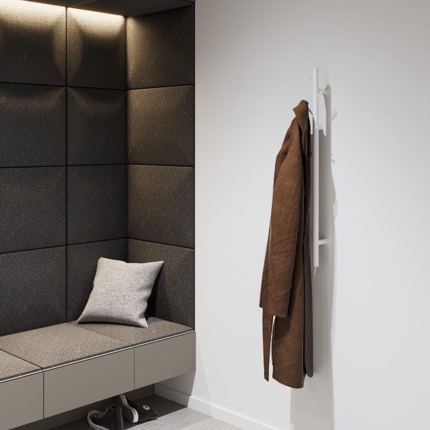 Instal Projekt - Електрически сушилник за кърпи TUBIES 32W 85x9 cm бял