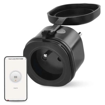 Интелигентен екстериорен контакт GoSmart 3680W/230V/16A Tuya IP44