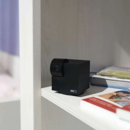 Интелигентен интериор swivel камера със сензор за движение GoSmart 5V Wi-Fi Tuya черен